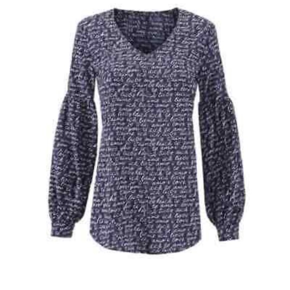 Medium Te Amo CAbi Blouse - Picture 1 of 4